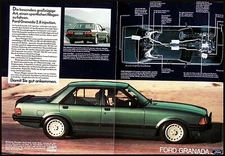 Ford Granada ,  Originale Werbung aus 1981,  Großformat