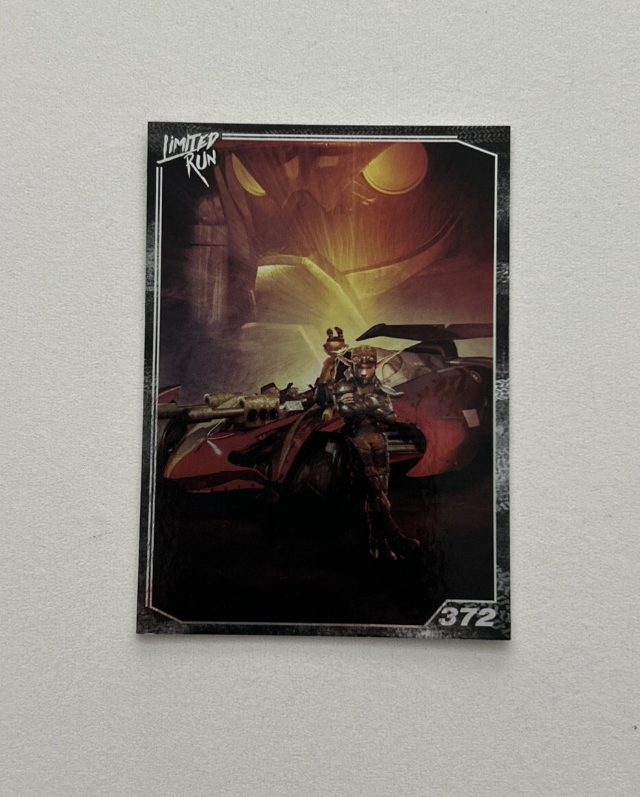 RARE** Limited Run Games Series 1 Trading Card Jak And Daxter #372