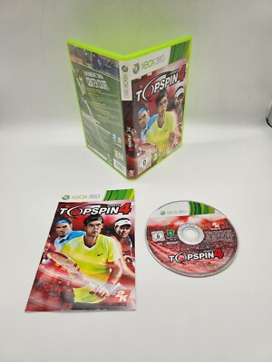 2K SPORTS TOP SPIN 4 | XBOX 360 | OVP  | PAL VERSION