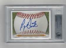 LOGAN DAVIDSON Signature Card AUTO signed BAS Beckett Authentic 2019 Draft