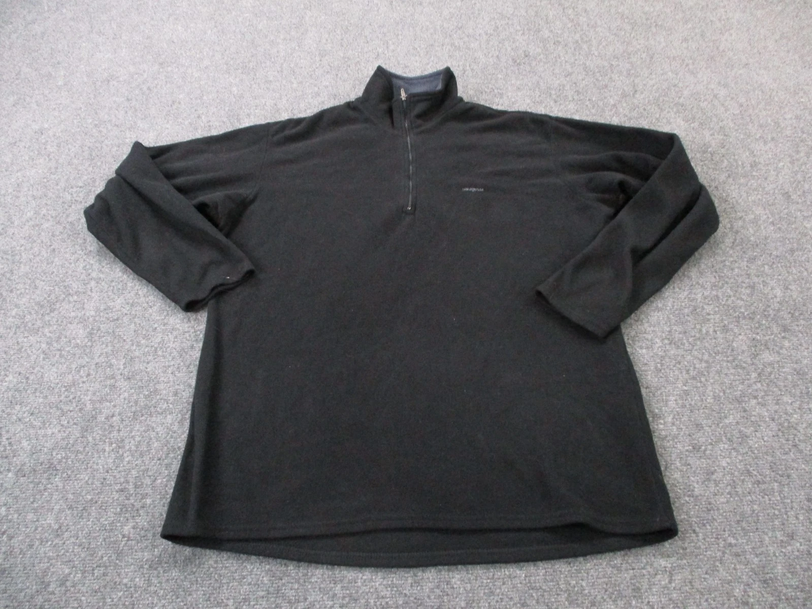 Patagonia Jacket Mens XLBlack Capilene Fleece Pullover Jumper Hiking Camping