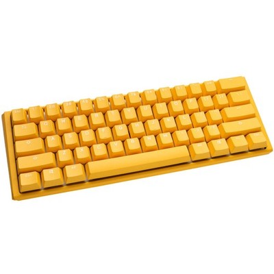 Ducky One 3 Yellow Mini Gaming Tastatur RGB LED - MX-Silent-Red