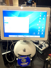 Apple iMac M6498 G4 15 Inch Desktop Computer White Vintage Unit  a CD