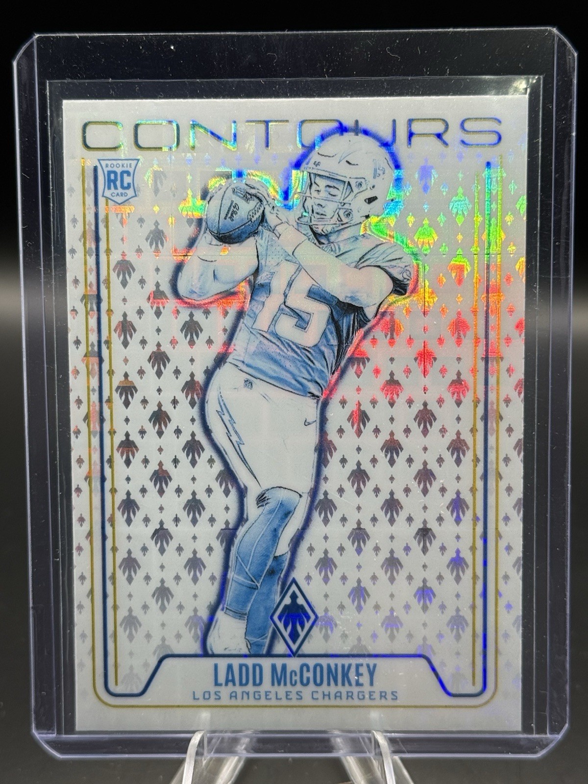 2024 Panini Phoenix Contours Ladd McConkey #CON-LMY Pandora