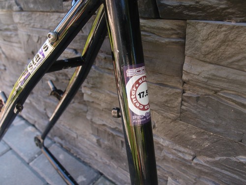 Scott Boulder Sport Series MTB frame set 17.5 in SRP 2 FORK Tange Spinner - Picture 19 of 24