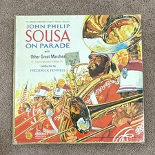 John Philip Sousa On Parade LP Longines Symphonette Vinyl Stereo Fennell