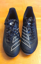 adidas RS15 Elite Rugby Boots Black Soft Ground. Changeable Studs Size 8
