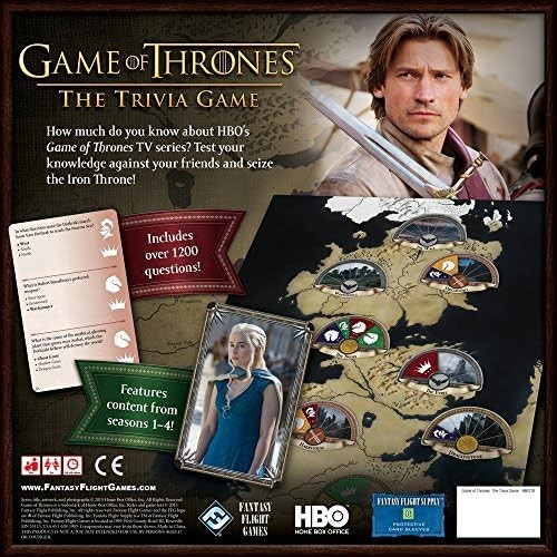 Game of Thrones Trivia Board Game for 2-4 - Strategy & Party Fun - Picture 7 of 11