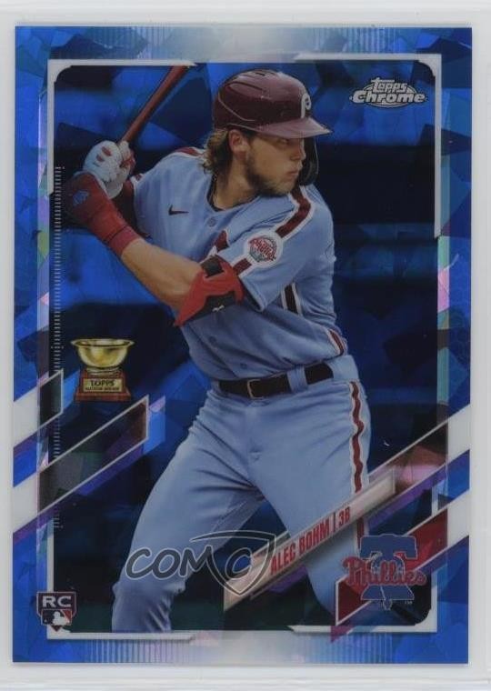 2021 Topps Chrome Sapphire Edition Alec Bohm #277 2o0