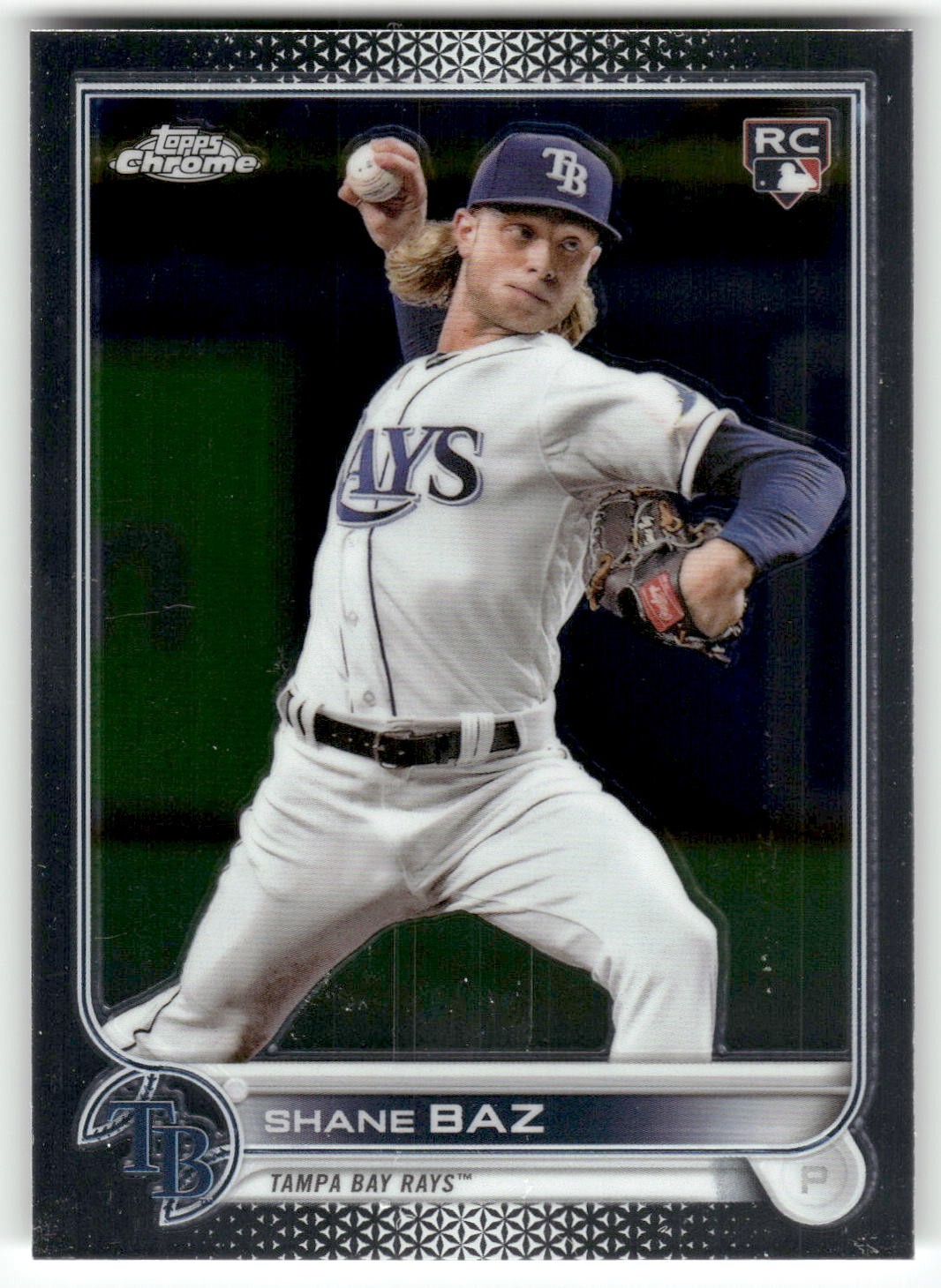 2022 Topps Chrome #201 Shane Baz Rookie RC
