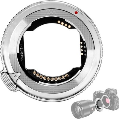 E-Z Autofocus Lens Adapter for Sony E-Mount to Nikon Z-Mount - Auto Focus Ada...