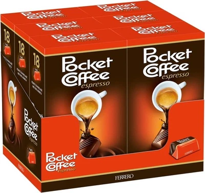 Ferrero Pocket Coffee (6X 225g Packung)