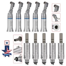 Dental Slow Low Speed Handpiece Contra Angle Air Motor 4 Hole NSK Style USA!