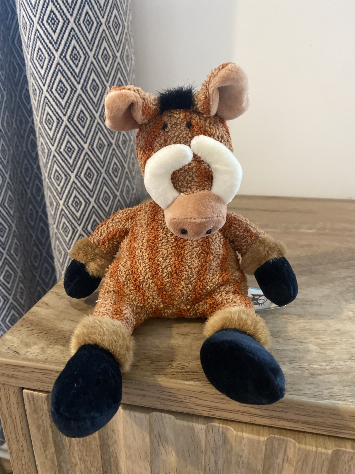 Jellycat “I am a Jungle Riff Ruff” Soft Toy Warthog Vintage Original Tag (a1)