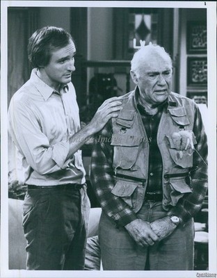 1982 Family Ties Michael Gross John Randolph Macho Father Actor Photo 7x9