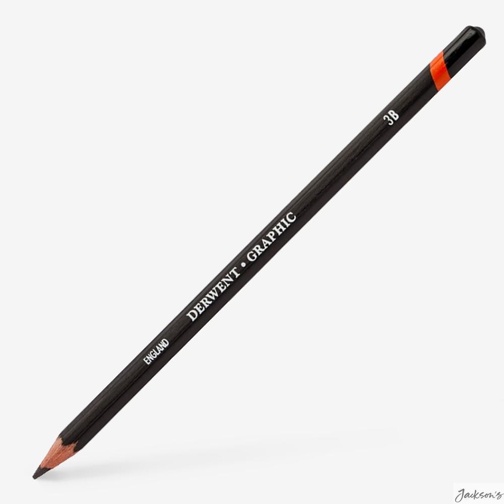 Derwent Graphic Pencil Graphite 3B For Drawing And Sketching