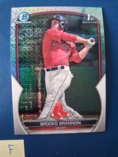 2023 Bowman Chrome Mojo Refractor Brooks Brannon #BCP-245 Boston Red Sox 