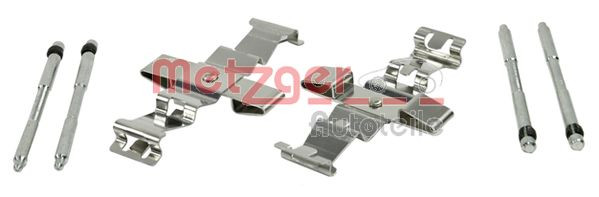 Front METZGER 109-0042 Accessory Kit, disc brake pad for AUDI,MERCEDES-BENZ