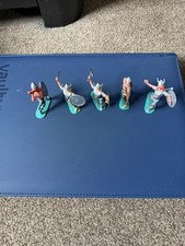 Timpo Vikings Made in Great Britain 1970s Originals x5 figures plastic Great Con