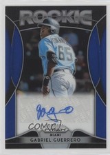 2019 Panini Prizm Rookie Auto Blue Prizm Gabriel Guerrero #RA-GG Auto 06xp