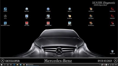 Xentry Star Diagnose Set 03/2025 auf Dell 6410 i5 /I7 8GB 256 SSD  + C4 doip pl