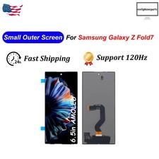 Small Outer AMOLED For Samsung Galaxy Z Fold7 Display Touch Screen Replacement