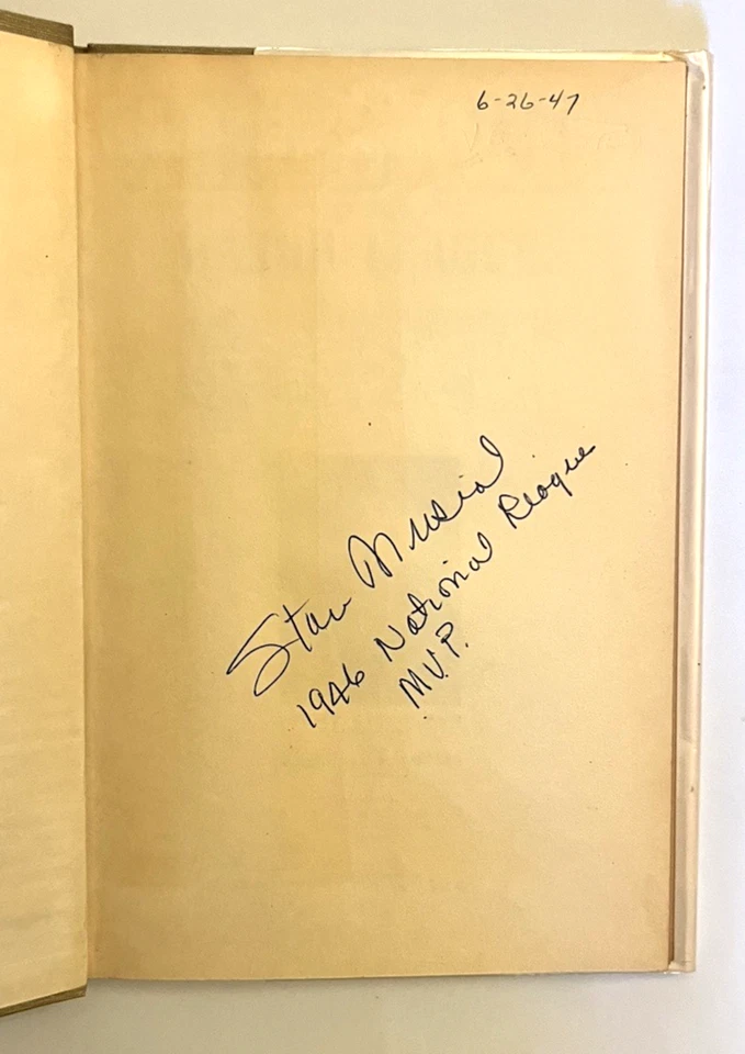 Stan Musial Signed 1947 Who’s Who in Major Leagues Book - JSA LOA - 1946 MVP HOF - Image 2 of 4