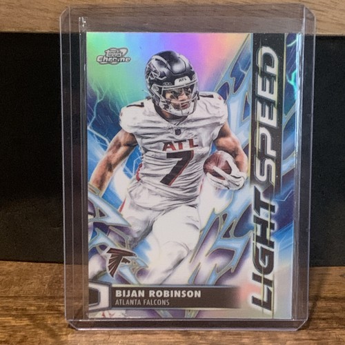 2025 Topps Cosmic Chrome - Lightspeed Bijan Robinson #LS-12