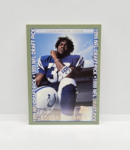 Edgerrin James #339 1999 Topps card