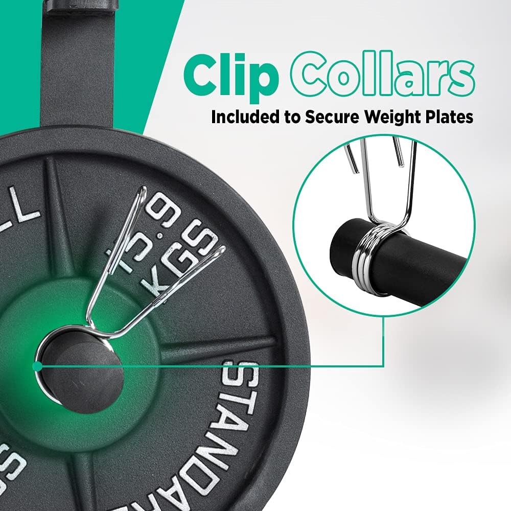 LoGest Farmer Walk Handles - Set of 2 Farmers Carry Handles with Clip Collars...