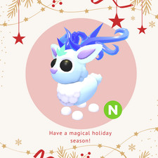 ADOPT A PET FROM ME VIRTUAL PET - NEON WINTER DOE
