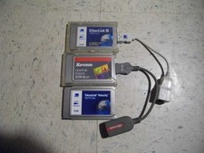 3Com TokenLink, EtherLink III, Xircom Ethernet 10/100 PCMCIA Lan Cards Used