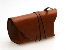 Pouch vintage originale Leica 18858 C-Lux - pelle marrone vintage