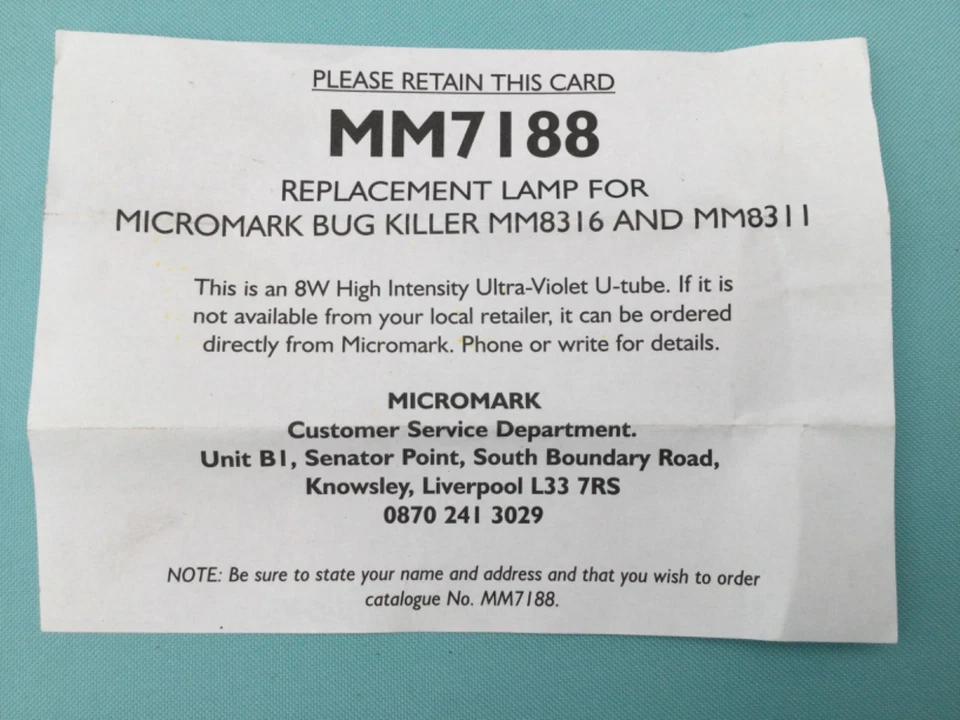 8 x 8W UV U-Shape Fly Killer Bulb Tube Bug Zapper Blacklight BL368 LP106 - Image 4 of 4