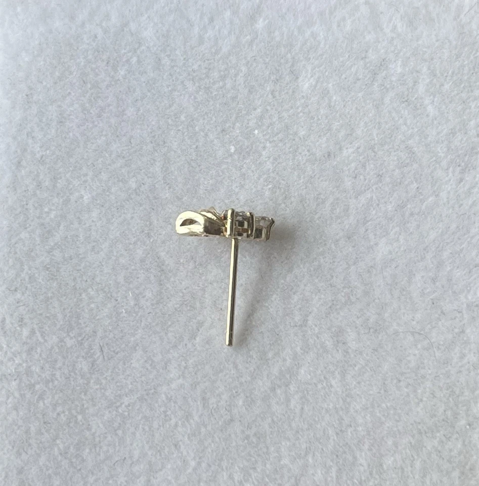 Diamond Studs 0.50 Ct 14k Yellow Gold - Image 2 of 3