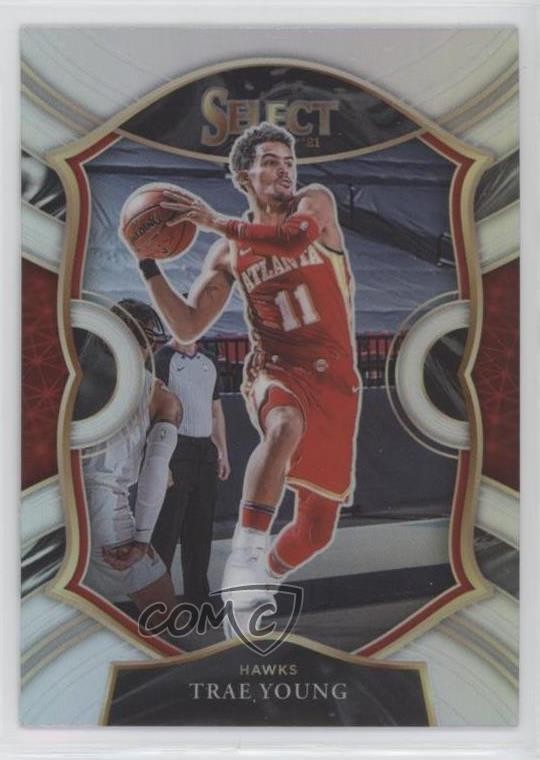 2020-21 Panini Select Concourse Silver Prizm Trae Young #2 0o6v