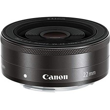 Canon EF-M 22mm f2 STM Compact System Fixed Lens