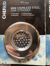 Stainless Steel Sink Straine Plug Hole Drainers