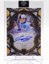 MATT SHAW 2025 TOPPS TRANSCENDENT ROOKIE SHOWCASE AUTO /25 CUBS Q4060
