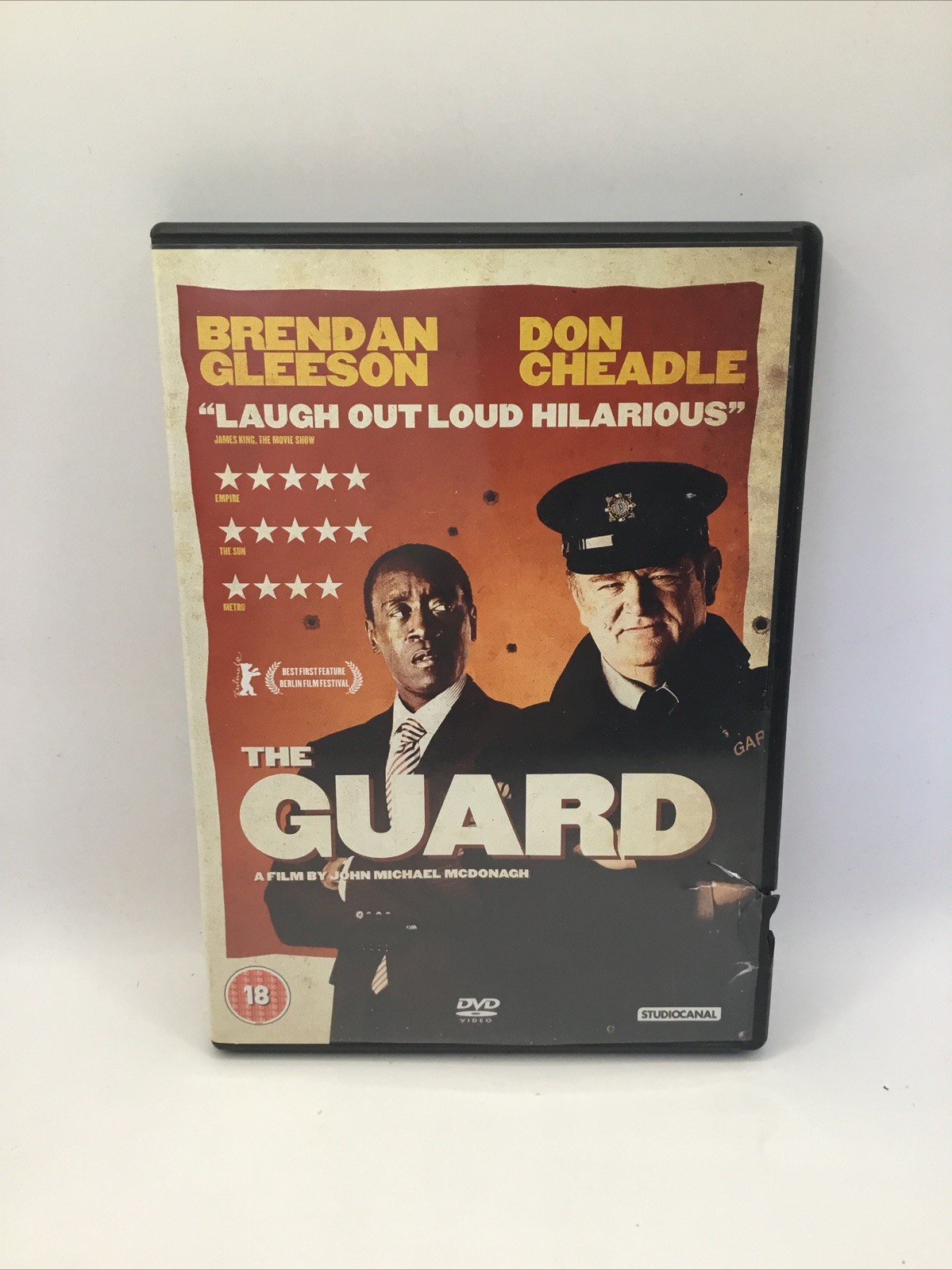 The Guard DVD Brendan Gleeson Don Cheadle 18 Rated