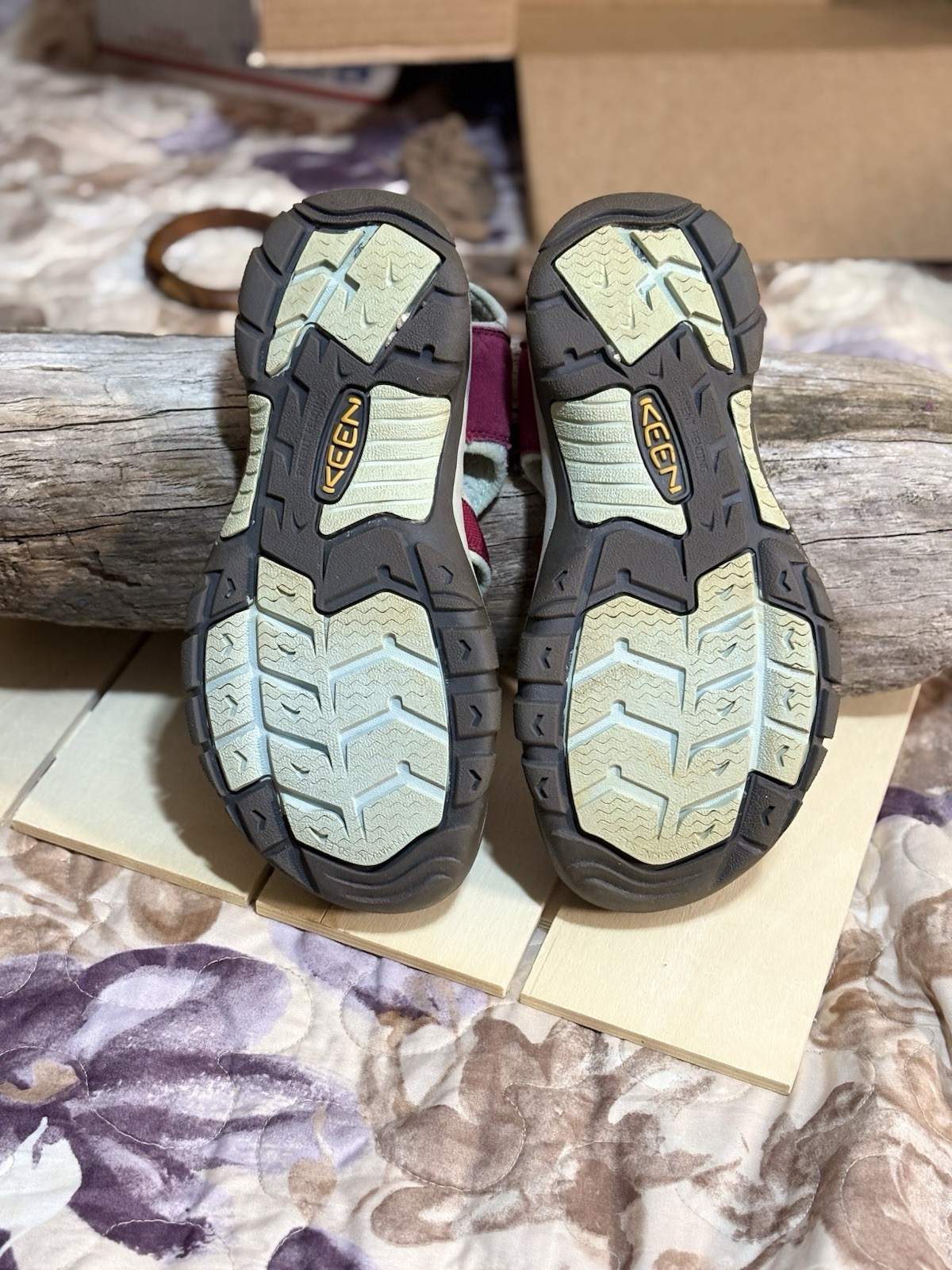 Sandali donna Keen bordeaux outdoor