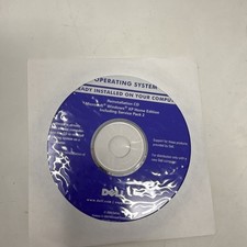 Microsoft Windows XP Home Edition SP2 Version 2002 P/N H8527- DELL PC 32bit