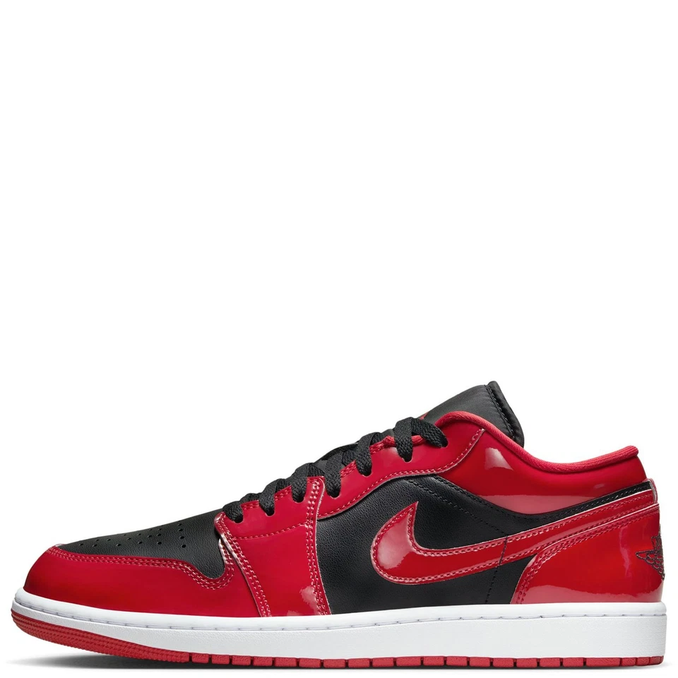 Nike Air Jordan 1 Low SE Zapatos Negro Rojo Universitario Blanco HV4089-006 Hombres Tallas NUEVO Foto 2 de 4