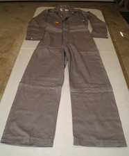 COMMERCIAL COVERALLS LAPCO FLAME RESISTANT SZ 36/SMALL NWOT BLEMS