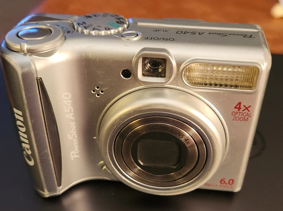 Цифровые фотоаппараты Canon PowerShot A540 5-6,9 МП максимальное