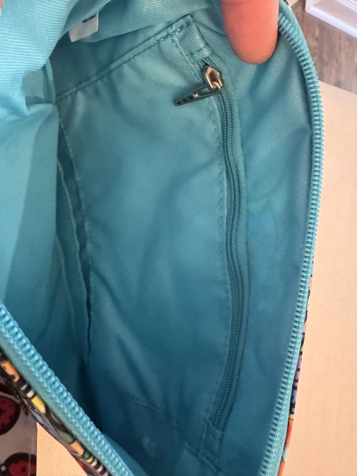 RARO NOVO JuJuBe Tokidoki Kaiju City Padrão Raro HTF Be Bolsa Rápida Azul-petróleo  - Imagem 4 de 4