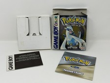 Authentic Pokémon Silver Version (Nintendo Game Boy Color) **BOX & MANUAL ONLY**