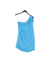 Halston Mini Dress UK8 in Blue