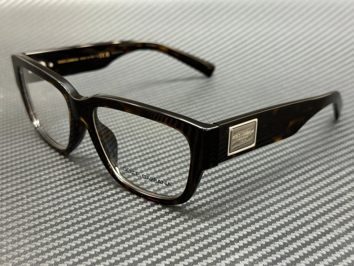Dolce & Gabbana DG3309 3118 Brown Horn Eyeglasses Frame Italy 52-21-145 DG3308 Eyeglasses Frames by Dolce & Gabbana main image 4