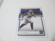2020 PANINI CHRONICLES RATED ROOKIE ZACK MOSS BUFFALO BILLS RC FOOTBALL CARD